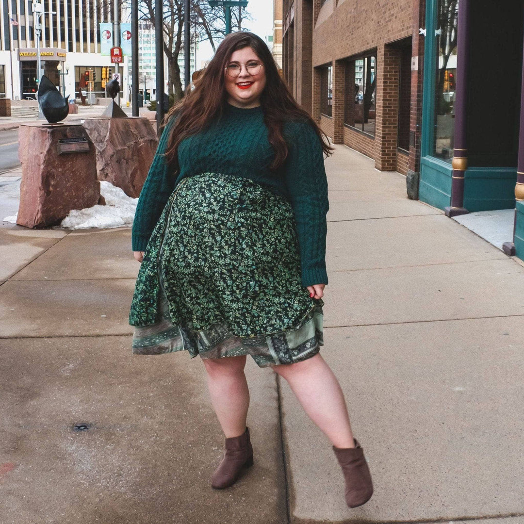 The Original Sari Wrap Skirt - Darn Good Yarn