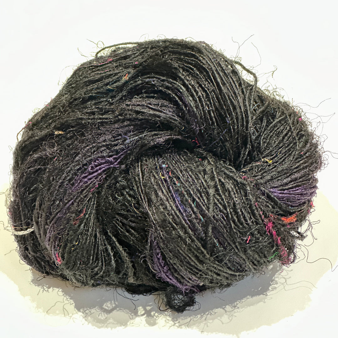 Surplus Discontinued Colors: Recycled Silk Yarn "Lux Adventure" - Darn Good Yarn