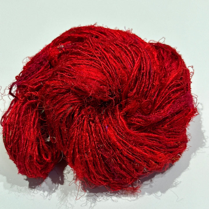 Surplus Discontinued Colors: Recycled Silk Yarn "Lux Adventure" - Darn Good Yarn