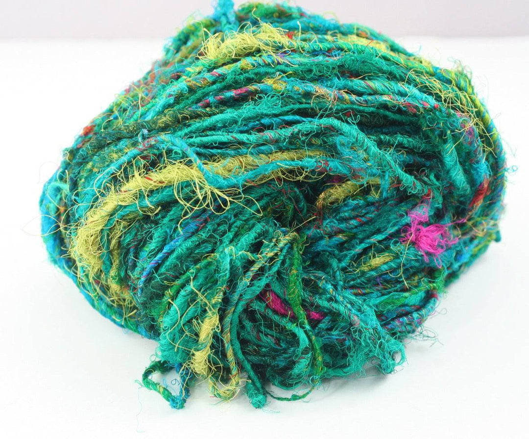 Recycled Silk Yarn "Lux Adventure" - Darn Good Yarn
