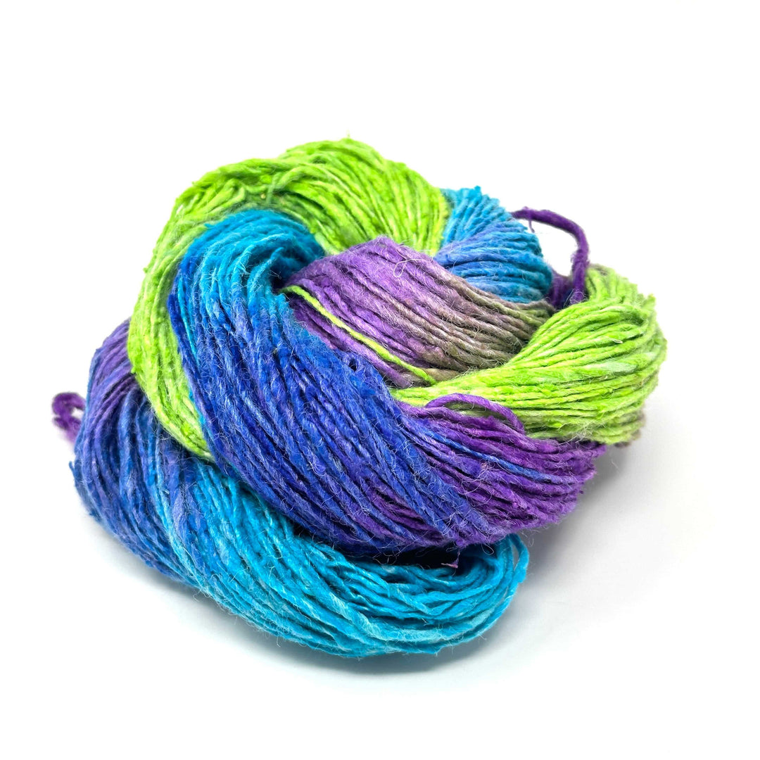 Lace Weight 100% Recycled Silk Yarn - Darn Good Yarn