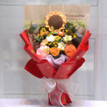 Flower Yarn Woven Sunflower Gift Bouquet