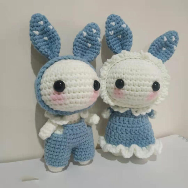 Fairy Rabbit Doll Wool Doll Crochet Hook Thread Material Package