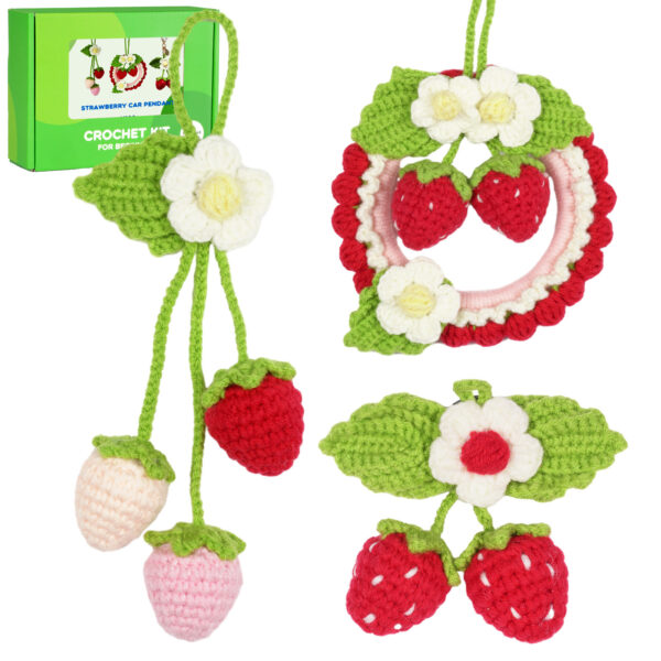 Crochet Material Package Knitting DIY Wool Making Small Toy Ornaments