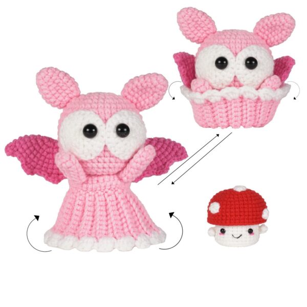 Crochet Material Package Knitting DIY Wool Making Small Toy Ornaments