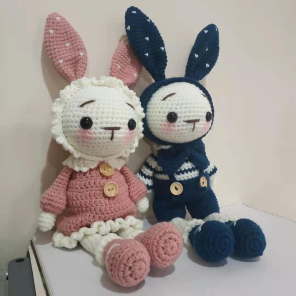 Fairy Rabbit Doll Wool Doll Crochet Hook Thread Material Package