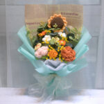 Flower Yarn Woven Sunflower Gift Bouquet