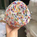 Colorful Candy Thread Hand-mixed Yarn Ball Wire Bean Yarn Hand-woven Wiring