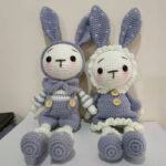 Fairy Rabbit Doll Wool Doll Crochet Hook Thread Material Package