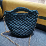 Hyuna The Same Woven Change Diy Diagonal Crochet Mini One-shoulder Material Bag