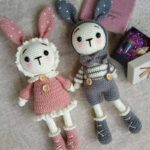 Fairy Rabbit Doll Wool Doll Crochet Hook Thread Material Package