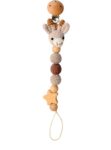 Wool Crochet Cartoon Elephant Giraffe Anti-drop Chain