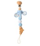 Wool Crochet Cartoon Elephant Giraffe Anti-drop Chain