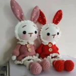 Fairy Rabbit Doll Wool Doll Crochet Hook Thread Material Package