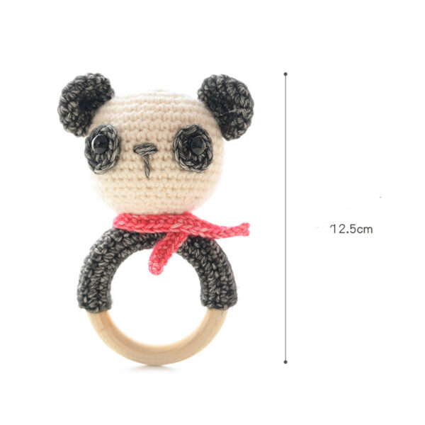 Wool Hand-knitted Baby Rattle Crochet Diy Material Package