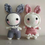 Fairy Rabbit Doll Wool Doll Crochet Hook Thread Material Package