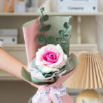 Wool Flowers Handmade Bouquet Diy Crochet Material Package