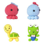 Crochet Material Package Knitting DIY Wool Making Small Toy Ornaments