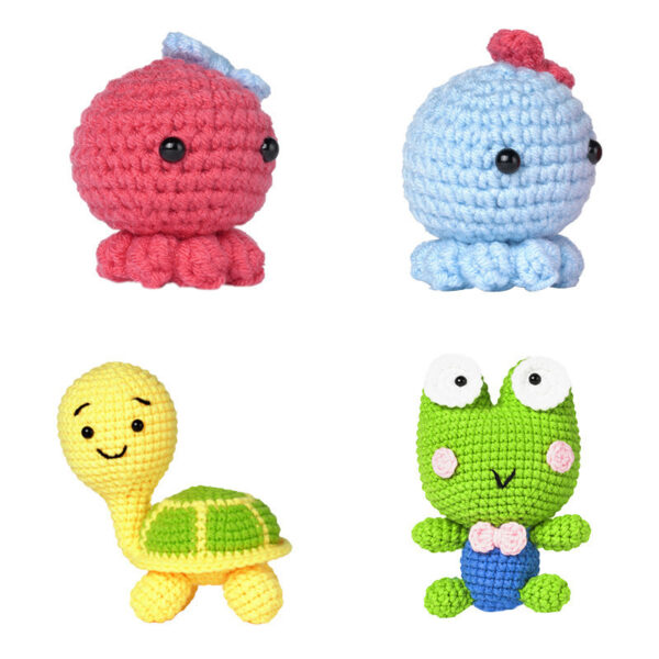 Crochet Material Package Knitting DIY Wool Making Small Toy Ornaments