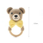 Wool Hand-knitted Baby Rattle Crochet Diy Material Package